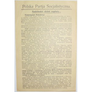 1918 - P.P.S. strajk przeciw okupantom