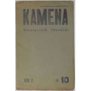 Kamena- 1935 nr 10 - Bruno Schulz Wiosna