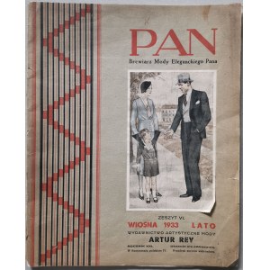 Pan - Moda Męska - 1933 Rok