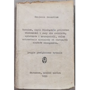 Rosenblum B. - Onanizm,..., 1850