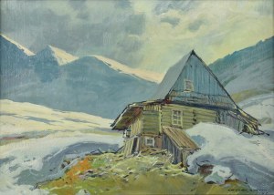 Leszek STAŃKO (1924-2010), Pejzaż górski zimą, 1976