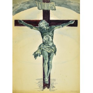 Józef PIENIĄŻEK (1888-1953), Jezus na krzyżu