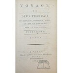 FORTA de Piles Alphonse, Voyage de Deux Francais en Allemagne, Danemarck, Suede, Russie et Pologne, Fait En 1790 - 1792.