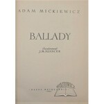 MICKIEWICZ Adam, Ballady.