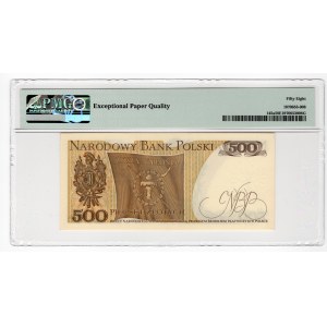 500 złotych 1974 - seria H - PMG 58 EPQ