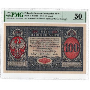 100 Marek 1916 - Generał - PMG 50
