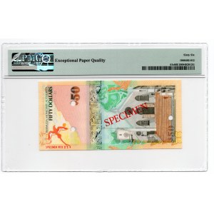Bermuda - Specimen - 50 dolarów 2009 - PMG 66 EPQ