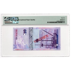 Bermuda - Specimen - 10 dolarów 2009 - PMG 66 EPQ