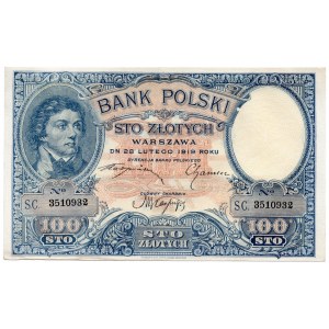 100 złotych 1919 - Seria S.B.