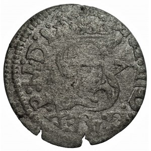 Zygmunt III Waza (1587-1632) - Szeląg 1617 – ozdobne tarcze, Wilno - Kolekcja Górecki