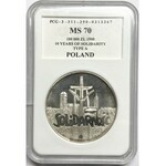 100.000 złotych 1990 - Solidarność - TYP A - PCG MS70