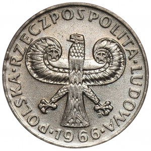 PRL - 10 złotych 1966 - Mała Kolumna