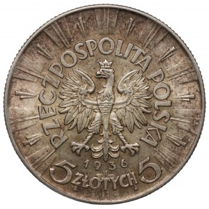 II RP - 5 złotych 1936 - Józef Piłsudski