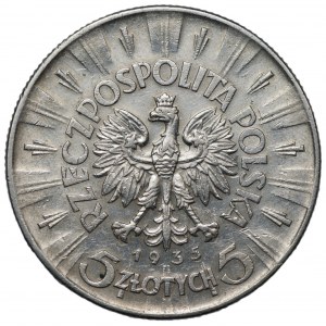 II RP - 5 złotych 1935 - Józef Piłsudski