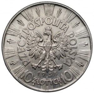 II RP - 10 złotych 1938 - Józef Piłsudski