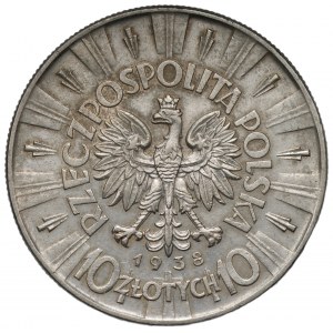 II RP - 10 złotych 1938 - Józef Piłsudski