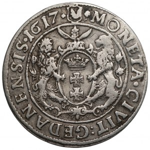 Zygmunt III Waza (1587-1632) - Ort Gdańsk 1617 - PRVS:+