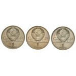 ZSRR - Olimpiada w Moskwie - zestaw 6 sztuk monet 1 rublowych