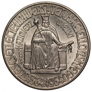 PRL - 10 złotych 1964 - Kazimierz Wielki - PRÓBA