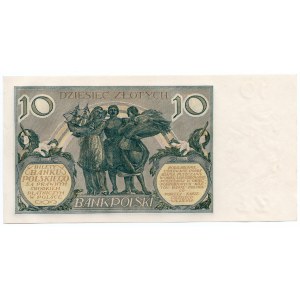 10 złotych 1929 - seria FF