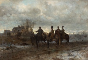 Maksymilian Gierymski, PATROL POLSKI W 1830 ROKU, 1869