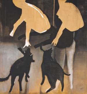 Teresa Pągowska, MONOCHROMAT DWA CZARNE, 1978