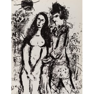 Marc Chagall, The Clown in Love
