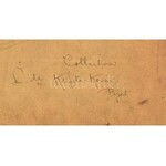 Böhm Pál (1839-1905): Betyár. Ceruza, papír. Jelzett. Hátoldalán feliratozott, mely szerint Kézdi-Kovács László (1864...