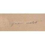 Deák Ébner Lajos (1850-1934): Garam mellett. Gouache, papír, kartonra kasírozva. Jelzett. Hátoldalán feliratozott...
