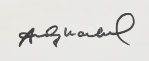 Andy Warhol (1928-1987): Mickey Mouse - Disney. Litográfia, papír, jelzett a nyomaton. Kézzel sorszámozott 57...