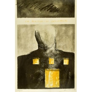 Igor Mitoraj (1944-2014): La maison du sculpteur, 1991. Litográfia, papír, jelzett. Számozott: 235/250...