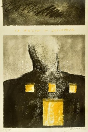 Igor Mitoraj (1944-2014): La maison du sculpteur, 1991. Litográfia, papír, jelzett. Számozott: 235/250...