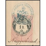 1891 Nagyvárad, névváltoztatási bizonyítvány Sal Ferenc (1835-1909) polgármester aláírásával ...