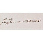 1838 Herceg galántai Esterházy Pál Antal (1786-1866) diplomata, később a király személye körüli miniszter...