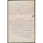 1884 Pozsony (Pressburg/Bratislava) látképével díszített fejléces levélpapír, koronás...