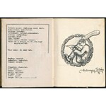 1927 Link Hadova, papírkötésben, 14 sztl. lev. Illusztrált, stencilezéssel sokszorosított humoros szlengszótár.  ...