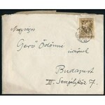 1939. nov. 11 Fényes Adolf (1867-1945) festőművész autográf kondoleáló levele Gerő Ödönnének, Gerő Ödön (1863-1939)...