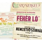 Borbély György (1938-) balettművésszel kapcsolatos anyagok (plakátok, fotók, műsorfüzet...