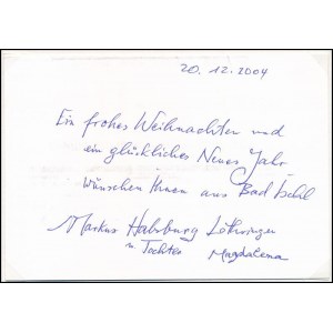 Markus Habsburg-Lothringen (1946-) és lánya Magdalena (1987-...