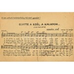 Seress Rezső (1889-1968) zeneszerző aláírása az őt ábrázoló fotón...