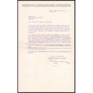 1941 Csathó Kálmán (1881-1964) író, rendező...