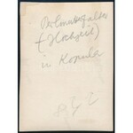 cca 1935 Kinszki Imre (1901-1945) budapesti fotóművész hagyatékából, jelzés nélküli...