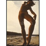 cca 1982 Indul a mandula, szolidan erotikus felvételek, 6 db vintage DIAPOZITÍV, 24x36 mm