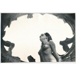 cca 1972 Korai vázlatok egy aktfotós hagyatékából, szolidan erotikus felvételek, 3 db vintage fotó, 16x24,5 cm és17,3x6...