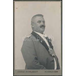 cca 1900 Német polgár kitüntetésekkel / German decorated citizen. 11x17 cm