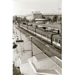 1992 HÉV szerelvények és állomások az Örs vezér tere és Gödöllő vonalon, 38 db szabadon felhasználható vintage negatív...