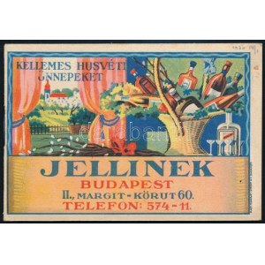 1930 Jellinek [Ernő] húsvéti árjegyzéke. Bp., Magyar Földrajzi Intézet Rt-ny., litografált, 4 sztl. lev....