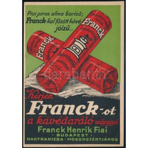 Franck-kal főzött kávé jóízű - Franck kávé reklámlap