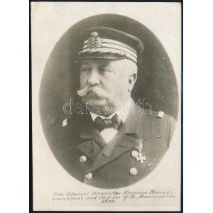 cca 1917-1918 Maximilian Njegovan (1858-1930) horvát származású osztrák-magyar admirális, az Osztrák...