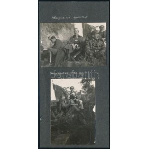 1933 Nagymaros, életképek a katonai áthajózási gyakorlatról, rajta Nagybaczoni Nagy Vilmos vezérezredes...